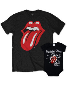 Duo-rocksæt | Rolling Stones Far T-shirt & Rolling Stones-babybody 